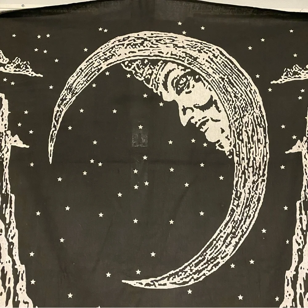Urban Outfitters HUGE The Moon Tarot Card Thin Tapestry Wall Decoration